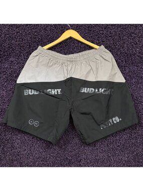Bud Light x Post Malone Reflective Shorts Size XXL